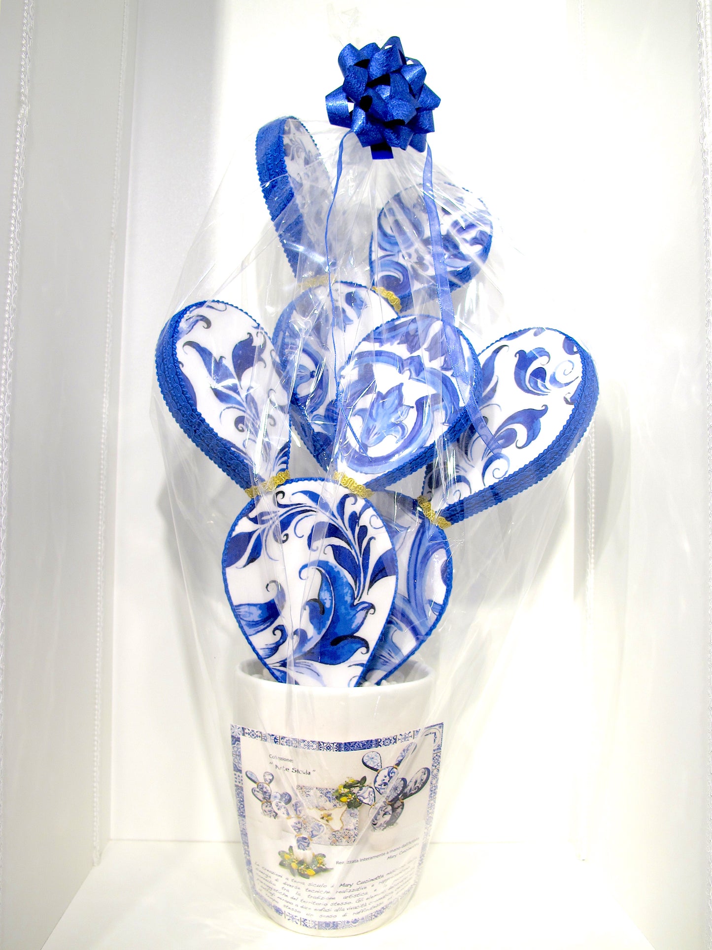 Piantina Siciliana_Grande_Blue Leisurely_Blu